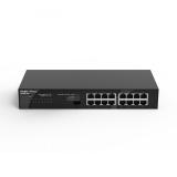 Ruijie Networks - RG-ES116G switch No administrado Gigabit Ethernet (10/100/1000) Negro