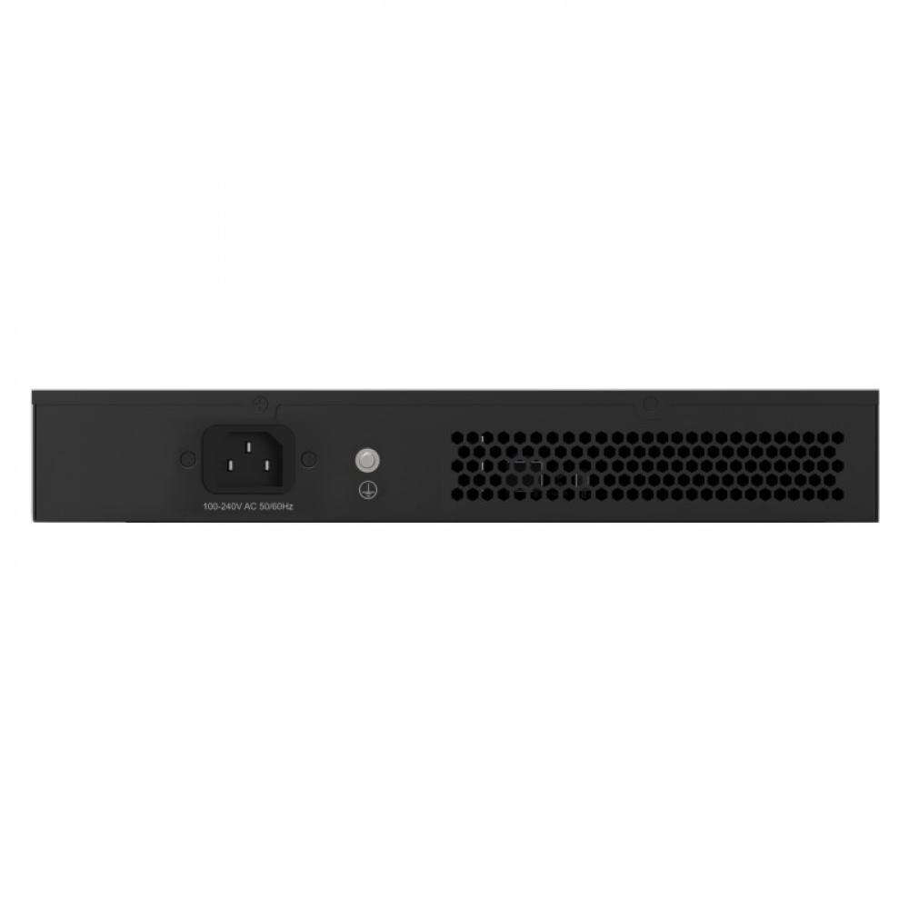 Ruijie Networks - RG-ES110GDS-P switch No administrado Gigabit Ethernet (10/100/1000) Energía sobre Ethernet (PoE) Negro