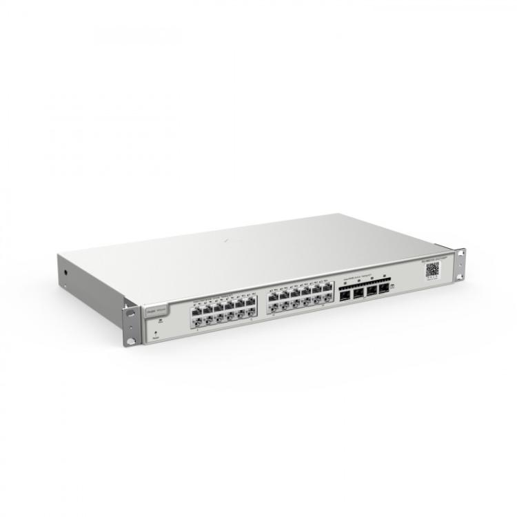 Ruijie Networks - RG-NBS5100-24GT4SFP switch Gestionado L3 Gigabit Ethernet (10/100/1000) Negro