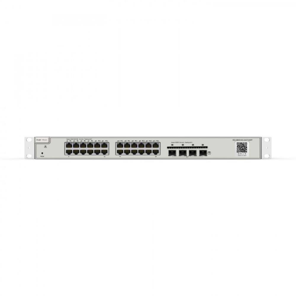 Ruijie Networks - RG-NBS5100-24GT4SFP switch Gestionado L3 Gigabit Ethernet (10/100/1000) Negro