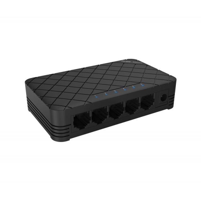 Ruijie Networks - RG-ES05G switch No administrado Gigabit Ethernet (10/100/1000) Negro