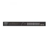 Ruijie Networks - RG-ES118GS-P switch No administrado Gigabit Ethernet (10/100/1000) Energía sobre Ethernet (PoE) Negro