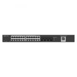 Ruijie Networks - RG-NBS3100-24GT4SFP-P switch Gestionado L2 Gigabit Ethernet (10/100/1000) Energía sobre Ethernet (PoE) Negro