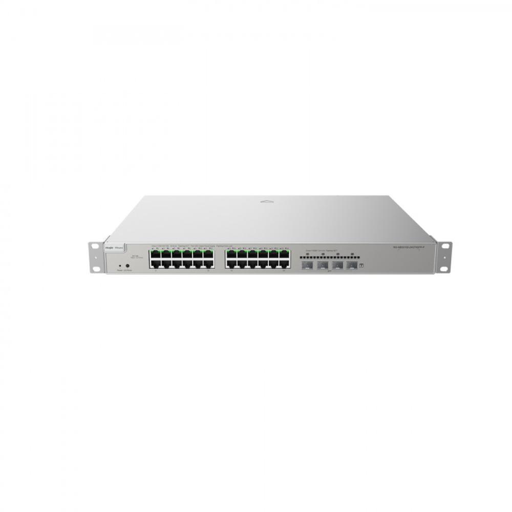 Ruijie Networks - RG-NBS5200-24GT4XS-P switch Gestionado L3 Gigabit Ethernet (10/100/1000) Energía sobre Ethernet (PoE) Gris