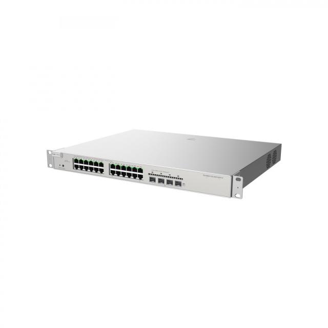 Ruijie Networks - RG-NBS5200-24GT4XS-P switch Gestionado L3 Gigabit Ethernet (10/100/1000) Energía sobre Ethernet (PoE) Gris