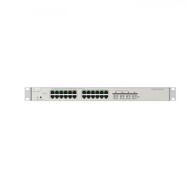 Ruijie Networks - RG-NBS5200-24GT4XS-P switch Gestionado L3 Gigabit Ethernet (10/100/1000) Energía sobre Ethernet (PoE) Gris