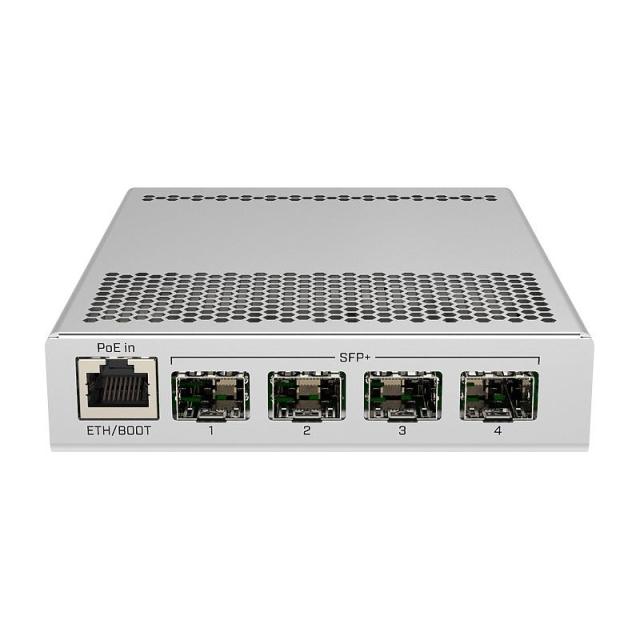 Mikrotik - CRS305-1G-4S+IN switch Gestionado Gigabit Ethernet (10/100/1000) Energía sobre Ethernet (PoE) Blanco