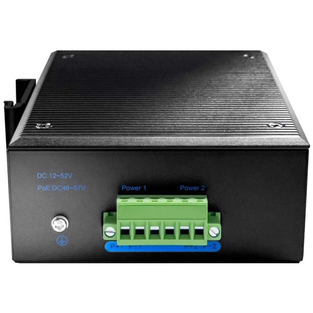 Cudy - IG1004S2P switch No administrado Gigabit Ethernet (10/100/1000) Energía sobre Ethernet (PoE) Negro