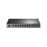 TP-Link - Omada SG2210P switch Gestionado L2/L2+ Gigabit Ethernet (10/100/1000) Energía sobre Ethernet (PoE) Negro