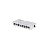 Dahua Technology - PoE DH-SF1008L switch No administrado Fast Ethernet (10/100) Energía sobre Ethernet (PoE) Escritorio Gris cla