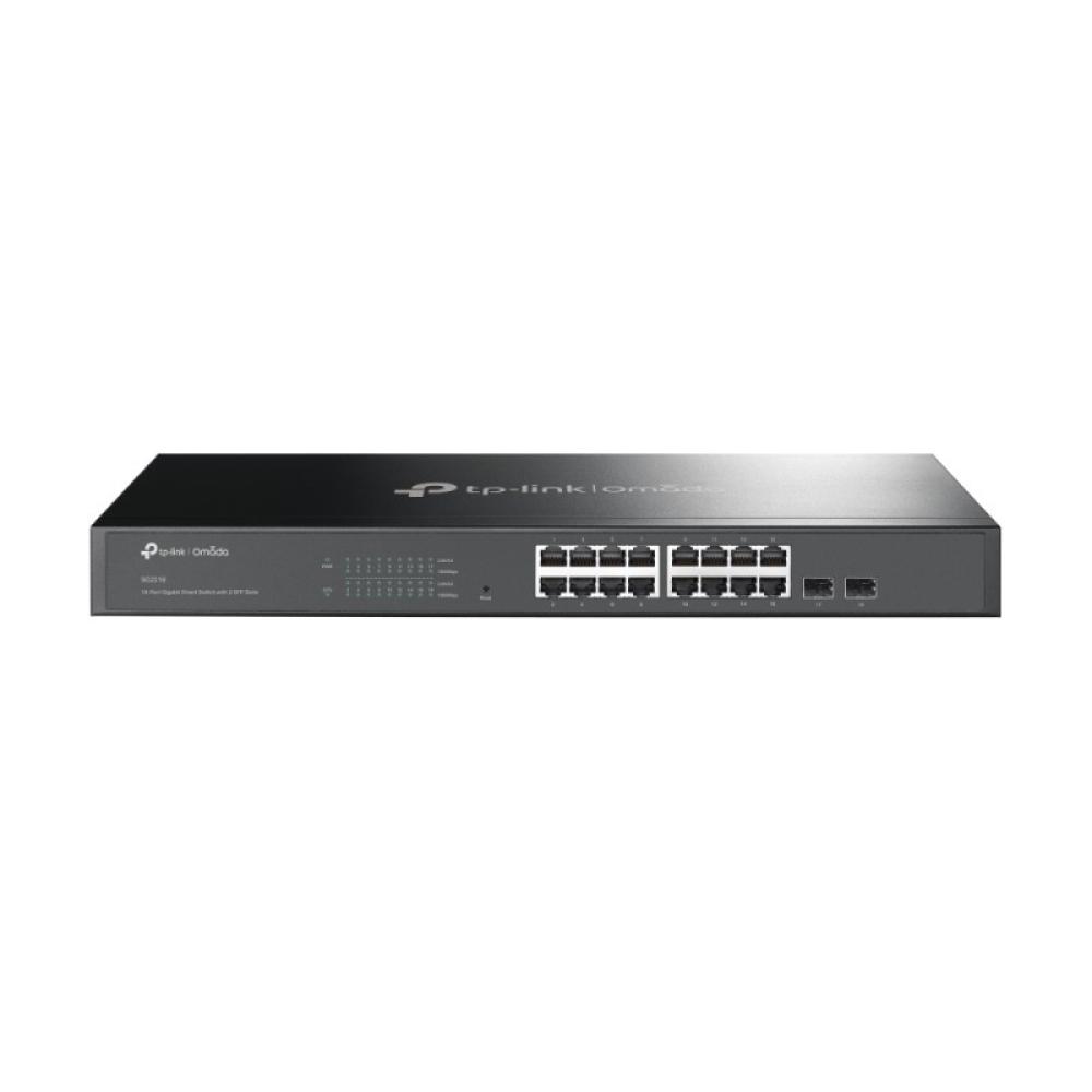 TP-Link - Omada SG2218 switch Gestionado L2/L2+ Gigabit Ethernet (10/100/1000) 1U Negro