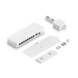 Ubiquiti - UniFi Flex 2.5G Gestionado L2 2.5G Ethernet (100/1000/2500) Montaje en pared/escritorio Blanco