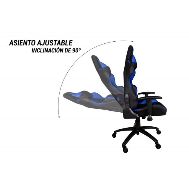 Deep Gaming - DEEPGAMING SILLA DEEPCOMMAND2 RUEDAS DE GOMA