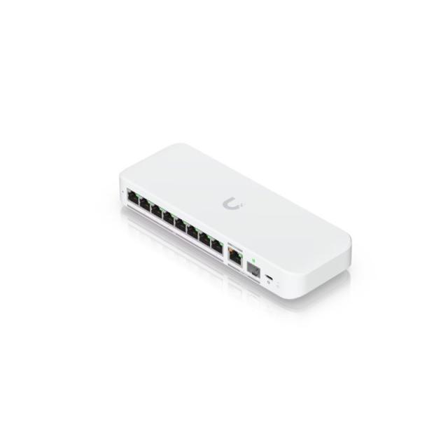 Ubiquiti - UniFi Flex 2.5G Gestionado L2 2.5G Ethernet (100/1000/2500) Montaje en pared/escritorio Blanco
