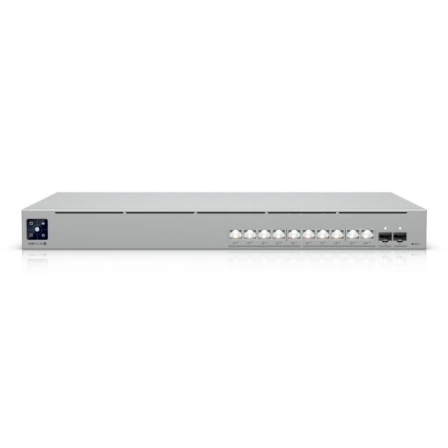 Ubiquiti - UniFi Pro XG 10 PoE Gestionado L2/L3 10G Ethernet (100/1000/10000) Energía sobre Ethernet (PoE) 1U Gris