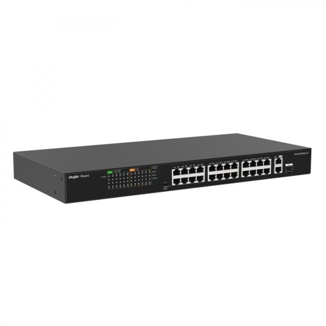 Ruijie Networks - RG-ES126FGS-LP switch No administrado L2 Fast Ethernet (10/100) Energía sobre Ethernet (PoE) Negro