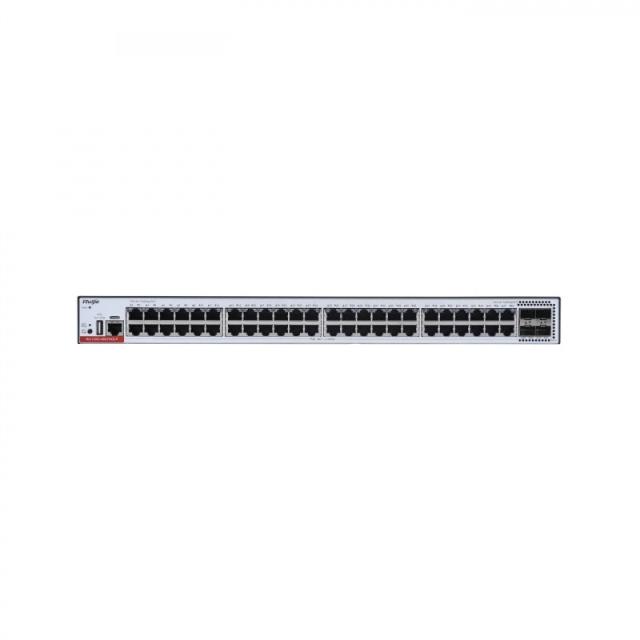 Ruijie Networks - RG-CS83-48GT4XS-P switch Gestionado L3 Gigabit Ethernet (10/100/1000) Energía sobre Ethernet (PoE) 1U Gris