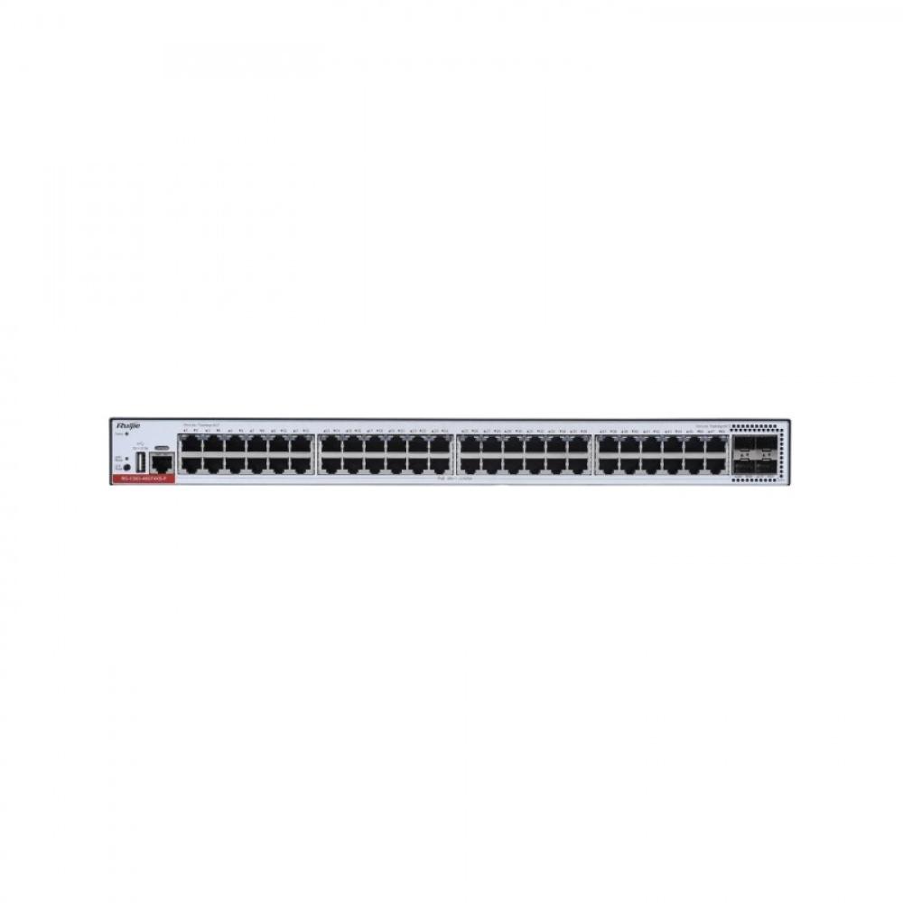 Ruijie Networks - RG-CS83-48GT4XS-P switch Gestionado L3 Gigabit Ethernet (10/100/1000) Energía sobre Ethernet (PoE) 1U Gris