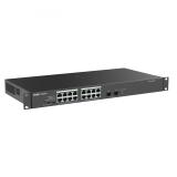 Ruijie Networks - RG-ES118GS-P-L switch No administrado L2 Gigabit Ethernet (10/100/1000) Energía sobre Ethernet (PoE) Negro
