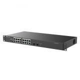 Ruijie Networks - RG-ES118GS-P-L switch No administrado L2 Gigabit Ethernet (10/100/1000) Energía sobre Ethernet (PoE) Negro