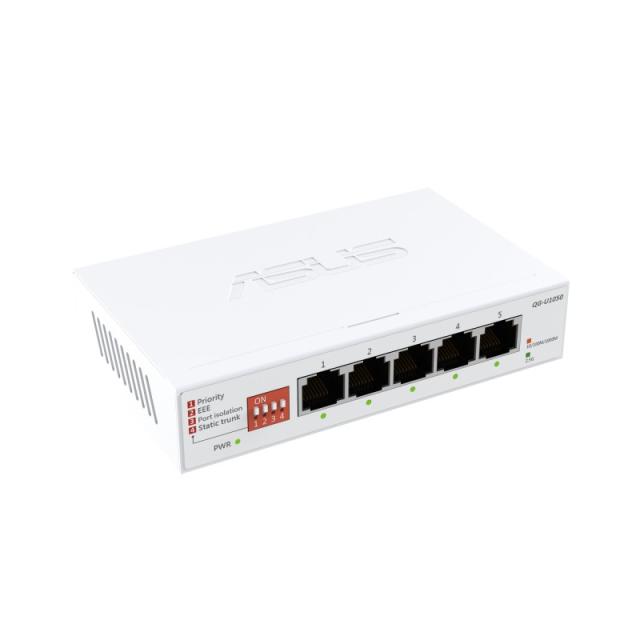 ASUS - QG-U1050 No administrado 2.5G Ethernet (100/1000/2500) Blanco