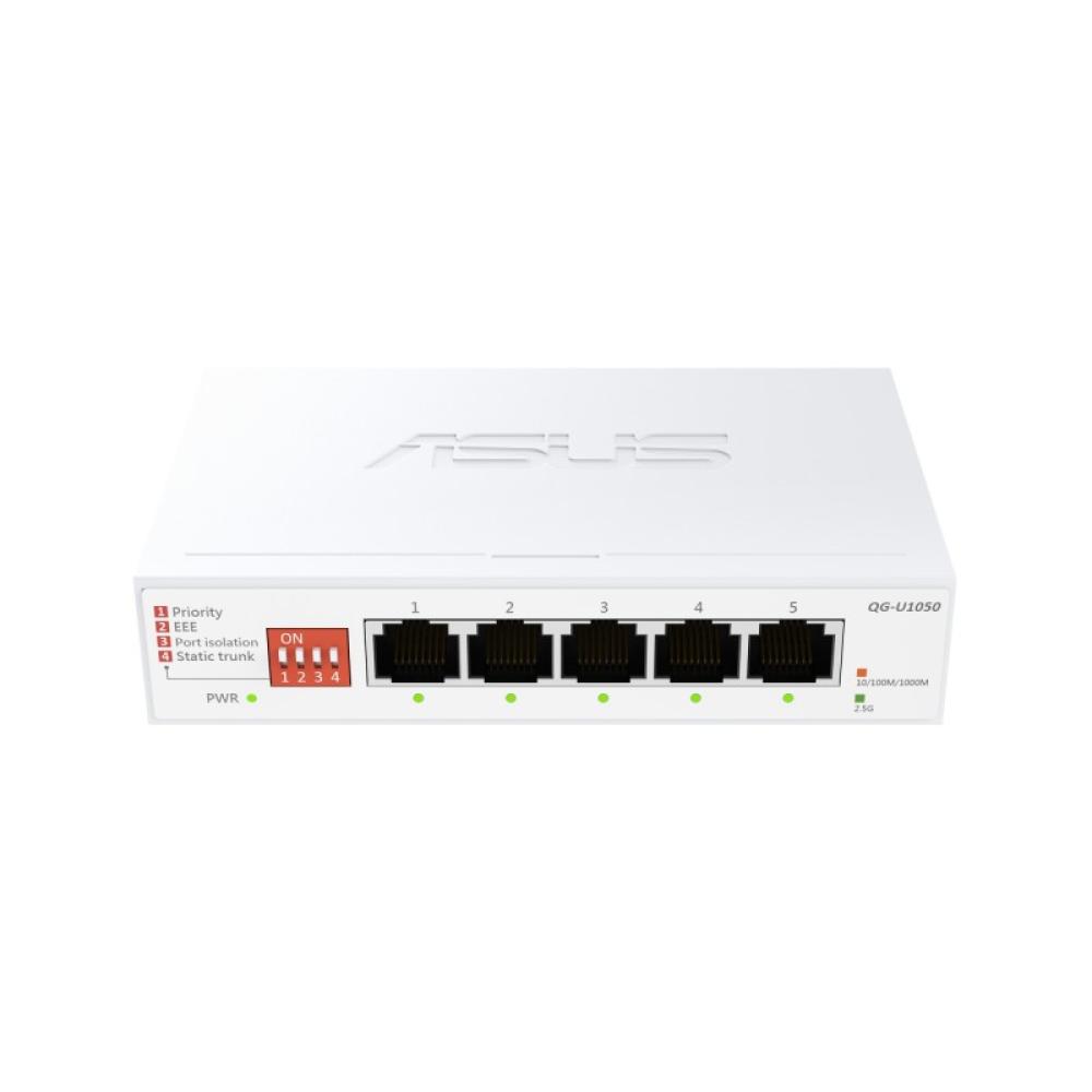 ASUS - QG-U1050 No administrado 2.5G Ethernet (100/1000/2500) Blanco
