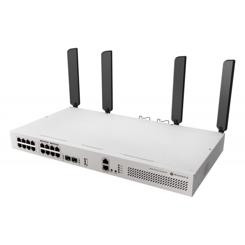 Mikrotik - CRS418-8P-8G-2S+5axQ2axQ-RM L2/L3 Gigabit Ethernet (10/100/1000) Energía sobre Ethernet (PoE) 1U
