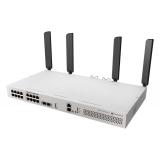 Mikrotik - CRS418-8P-8G-2S+5axQ2axQ-RM L2/L3 Gigabit Ethernet (10/100/1000) Energía sobre Ethernet (PoE) 1U