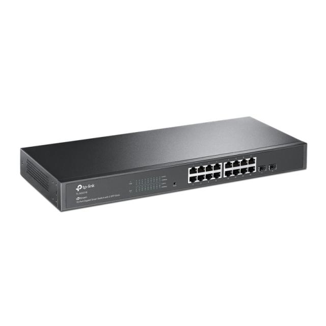 TP-Link - JetStream TL-SG2218 switch Gestionado L2/L2+ Gigabit Ethernet (10/100/1000) 1U Negro