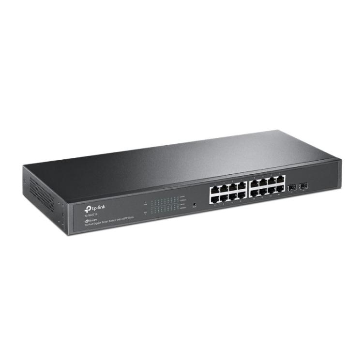 TP-Link - JetStream TL-SG2218 switch Gestionado L2/L2+ Gigabit Ethernet (10/100/1000) 1U Negro
