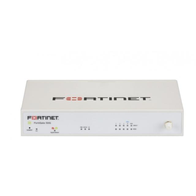 Fortinet - FortiGate 50G cortafuegos (hardware) Escritorio 5 Gbit/s