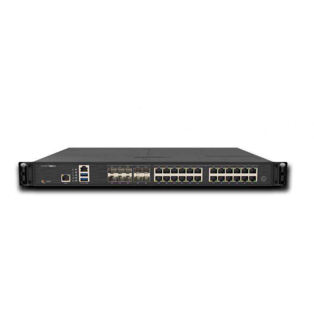SonicWall - NSa 3800 High Availability cortafuegos (hardware) 1U 12 Gbit/s