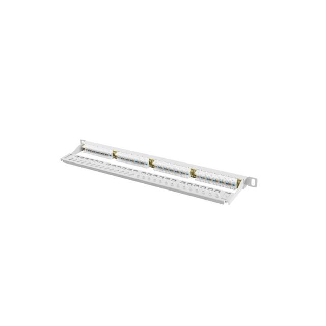 Lanberg - PPU6-0024-S panel de parcheo 0.5U