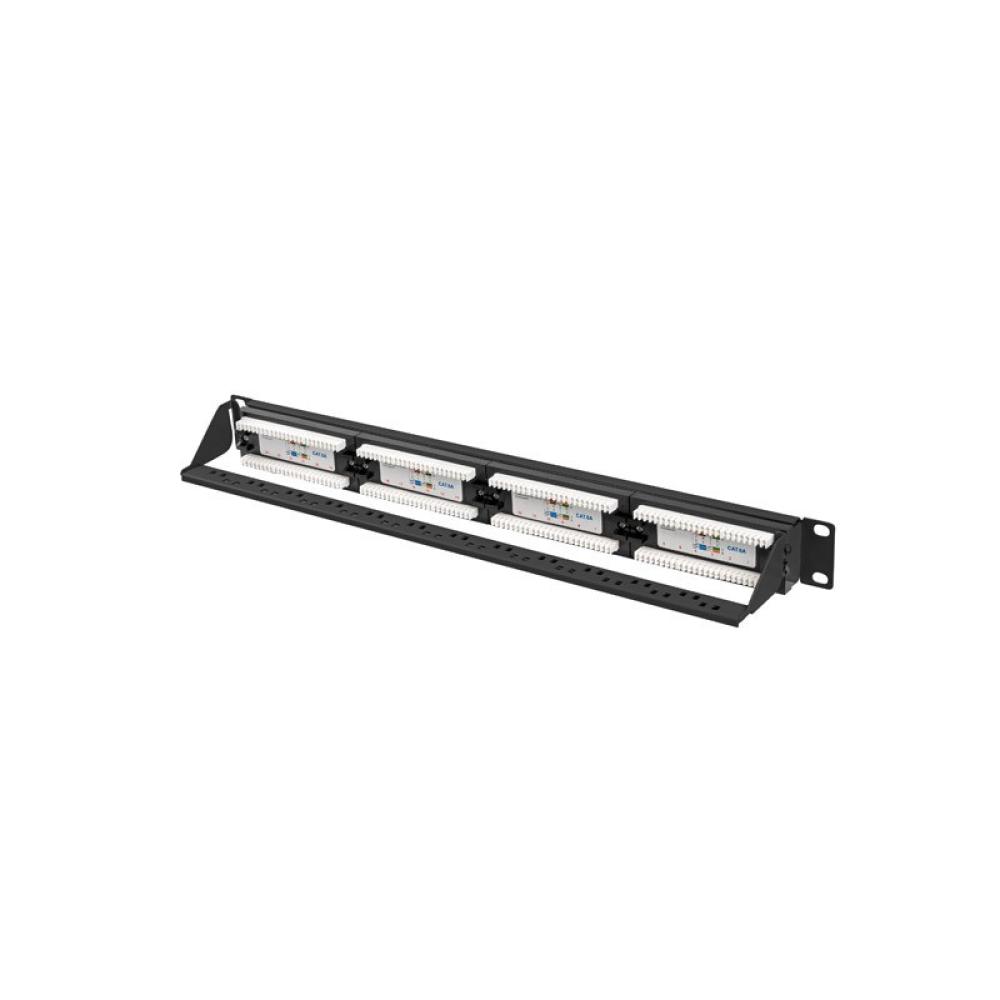 Lanberg - PPUA-1024-B panel de parcheo 1U