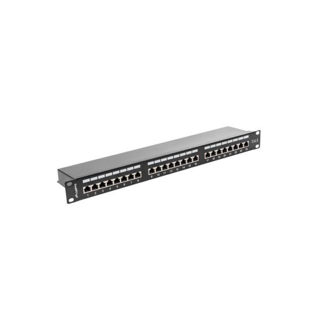 Lanberg - PPS6-1024-B panel de parcheo 1U
