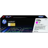 HP - Cartucho de tóner original LaserJet 128A magenta