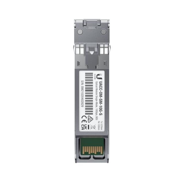 Ubiquiti - UACC-OM-SM-10G-S-2 red modulo transceptor Fibra óptica 10000 Mbit/s