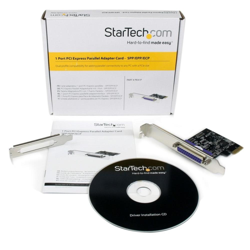 StarTech.com - PEX1P2 tarjeta y adaptador de interfaz Interno Paralelo