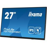 iiyama - ProLite T2755MSC-B1 pantalla para PC 68,6 cm (27") 1920 x 1080 Pixeles Full HD LED Pantalla táctil Mesa Negro