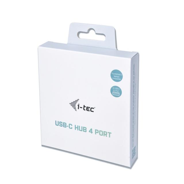 i-tec - Metal USB-C HUB 4 Port