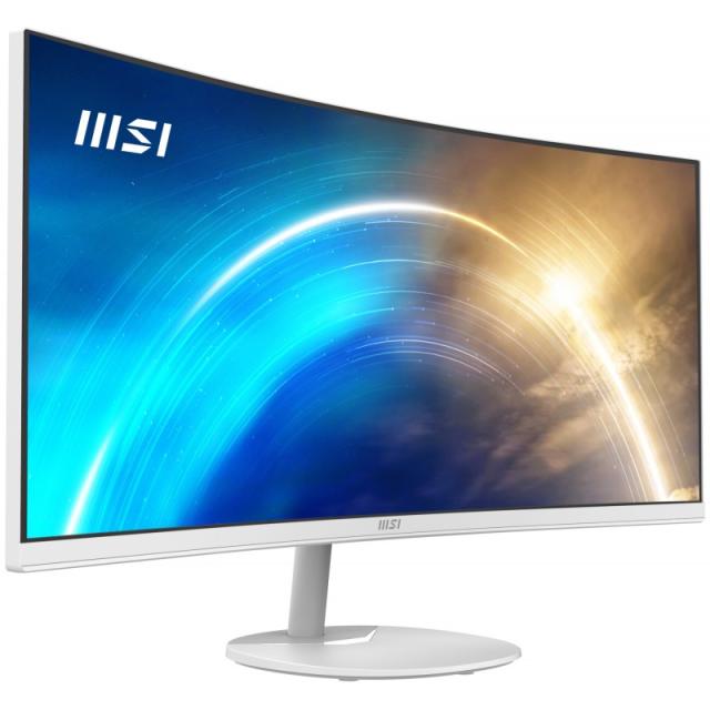 MSI - Pro MP341CQW pantalla para PC 86,4 cm (34") 3440 x 1440 Pixeles UltraWide Quad HD Blanco