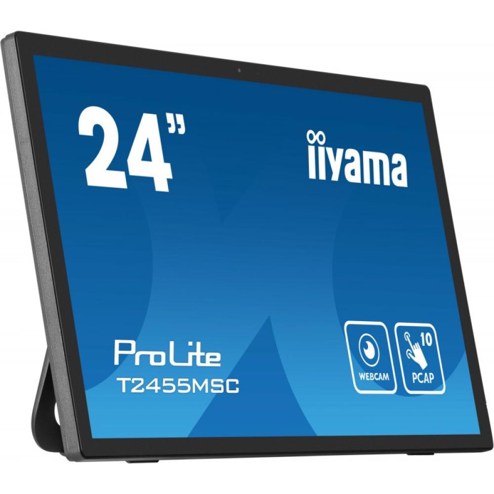 iiyama - T2455MSC-B1 pantalla para PC 61 cm (24") 1920 x 1080 Pixeles Full HD LED Pantalla táctil Negro