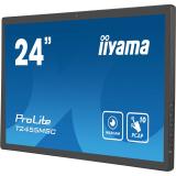 iiyama - T2455MSC-B1 pantalla para PC 61 cm (24") 1920 x 1080 Pixeles Full HD LED Pantalla táctil Negro
