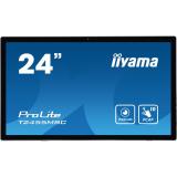 iiyama - T2455MSC-B1 pantalla para PC 61 cm (24") 1920 x 1080 Pixeles Full HD LED Pantalla táctil Negro