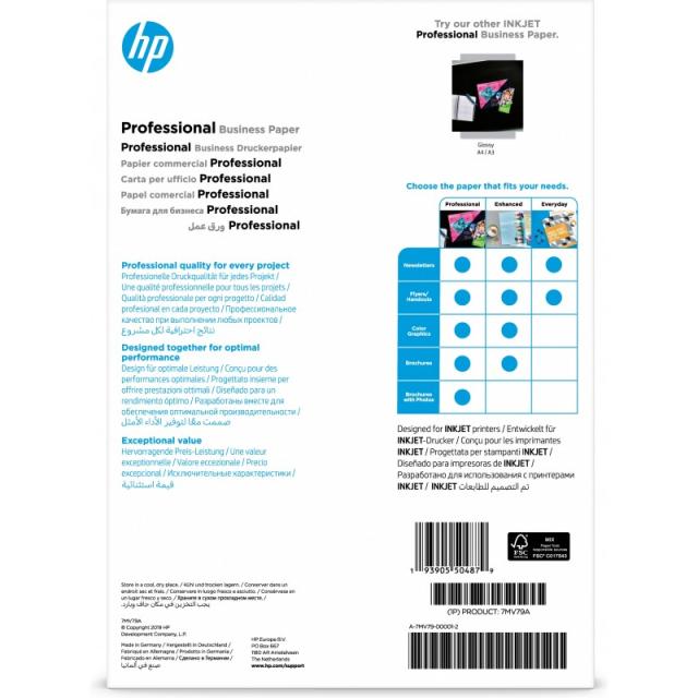 HP - Papel para uso empresarial profesional , mate, 180 g/m2, A4 (210 x 297 mm), 150 hojas