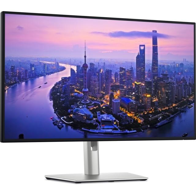 DELL - UltraSharp U2725QE pantalla para PC 68,6 cm (27") 3840 x 2160 Pixeles 4K Ultra HD LCD Negro, Plata