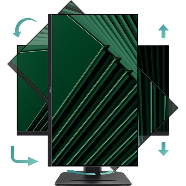 MSI - Pro MP275QPG pantalla para PC 68,6 cm (27") 2560 x 1440 Pixeles Wide Quad HD LCD Negro