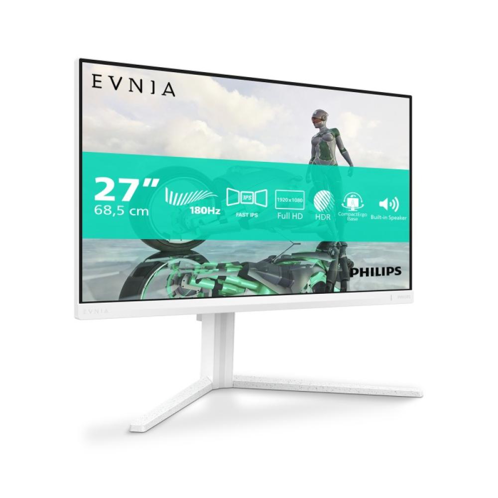 Philips - Evnia 27M2N3201A/00 pantalla para PC 68,6 cm (27") 1920 x 1080 Pixeles Full HD LCD Blanco