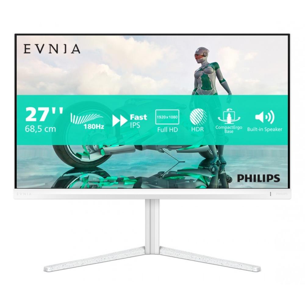 Philips - Evnia 27M2N3201A/00 pantalla para PC 68,6 cm (27") 1920 x 1080 Pixeles Full HD LCD Blanco