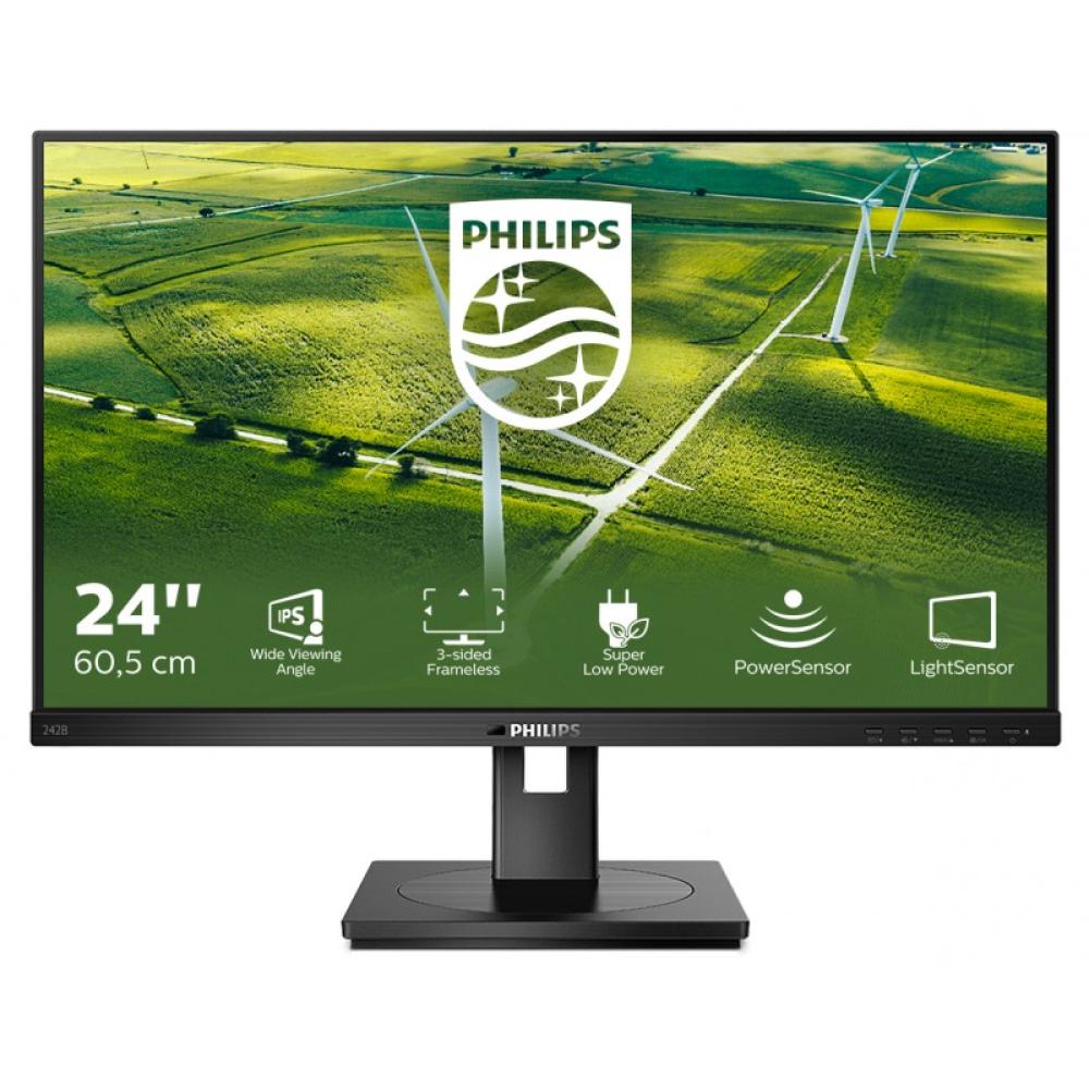 Philips - 242B1G/00 pantalla para PC 60,5 cm (23.8") 1920 x 1080 Pixeles Full HD LED Negro
